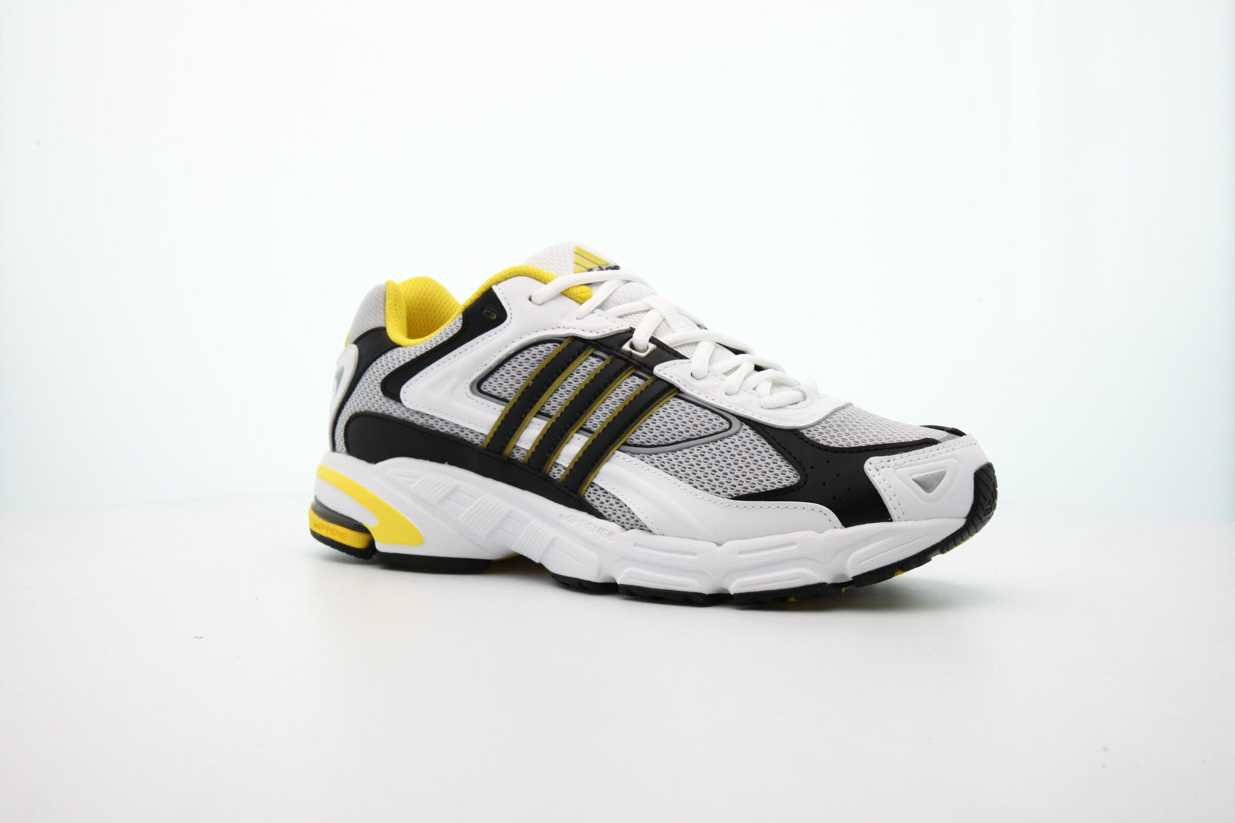 Adidas falc s white fashion black yellow